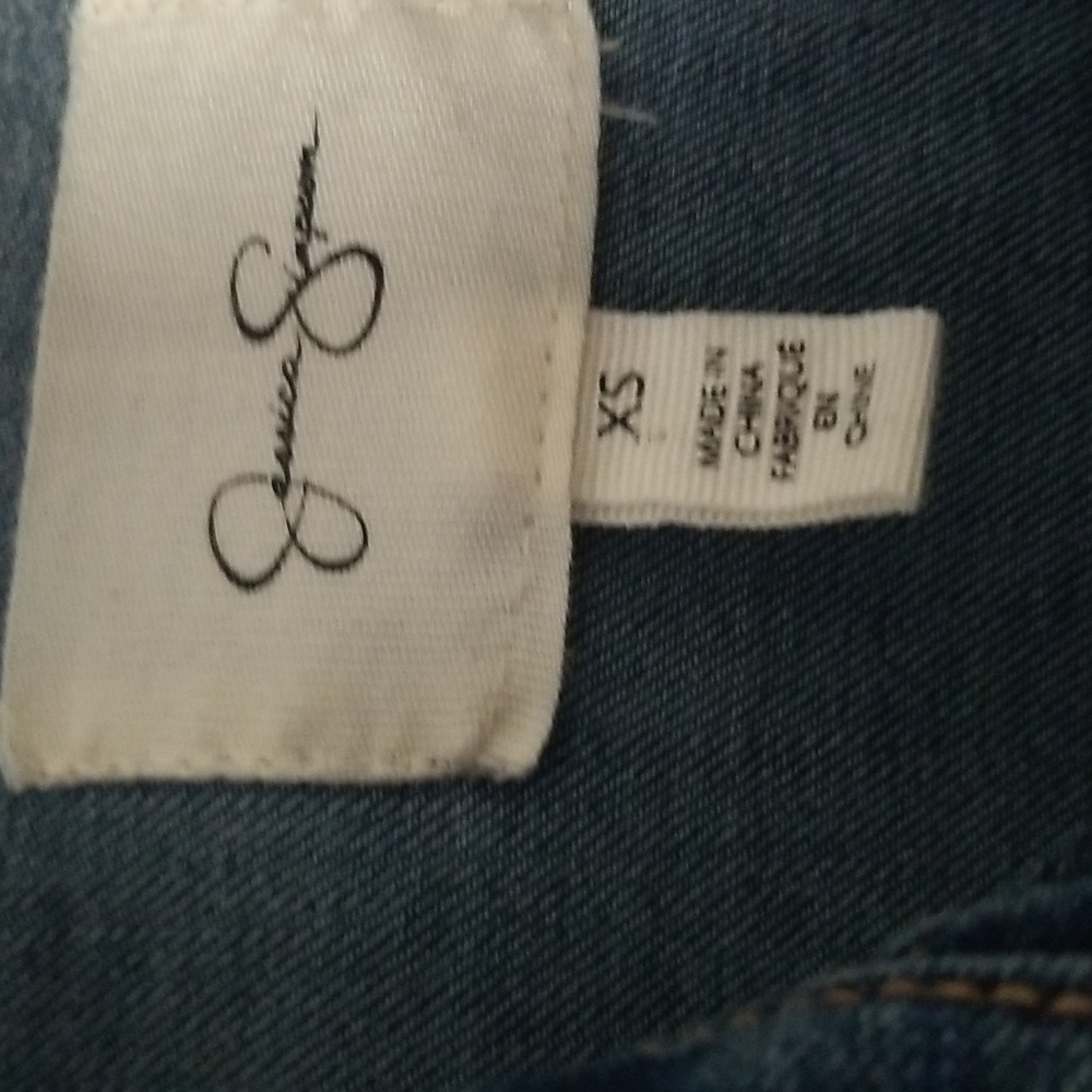 Jessica Simpson Classic Blue Jean Jacket - Picture 3 of 4